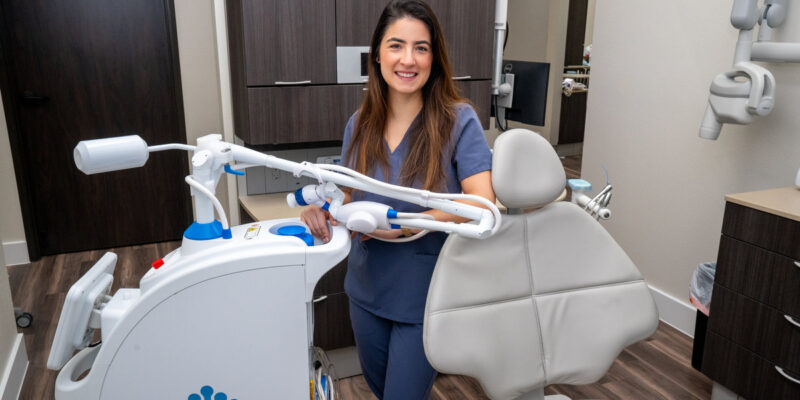 First Laser Snoring Treatment Session